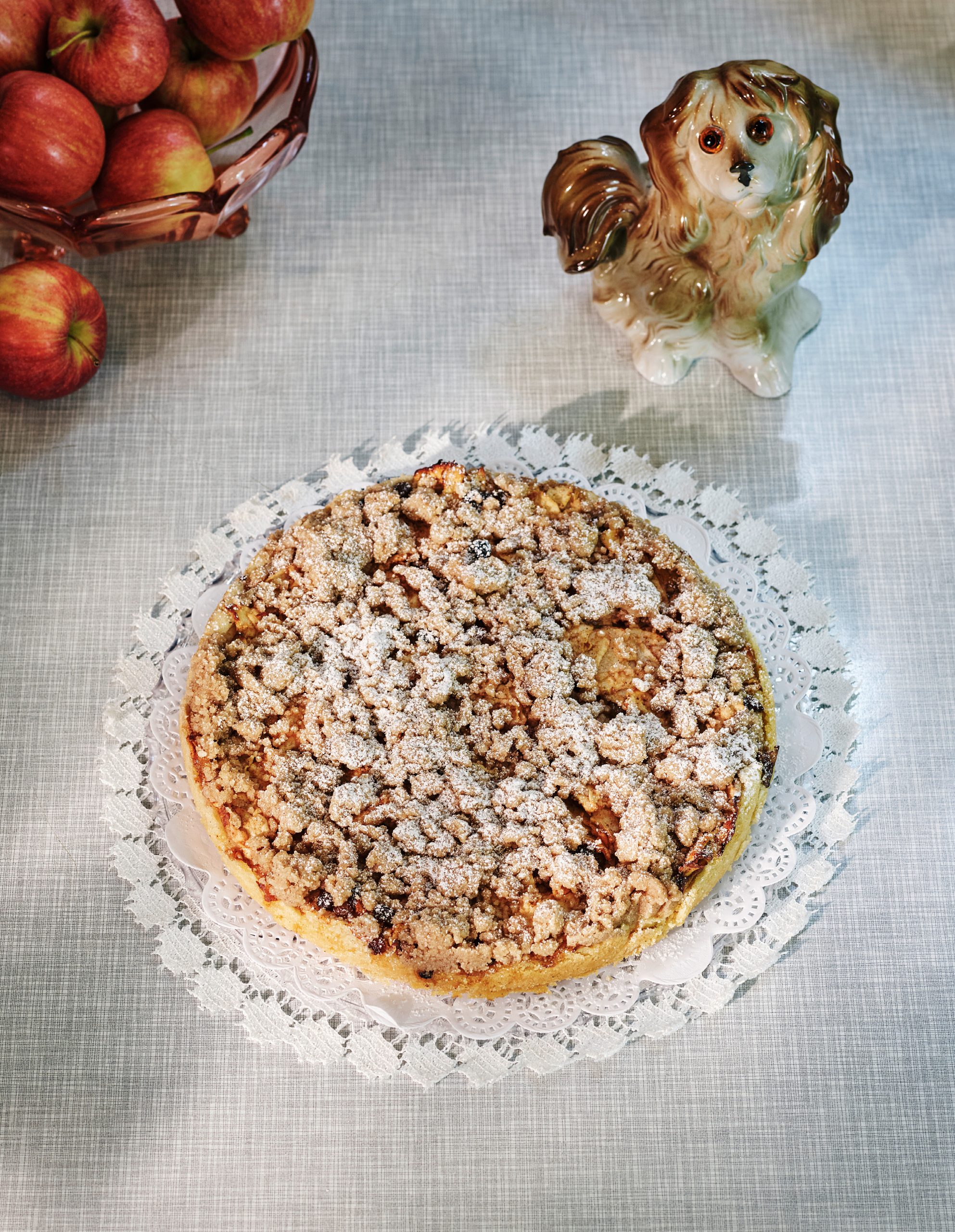 Veganer Apfelkuchen Mit Zimtstreusel - Backademie