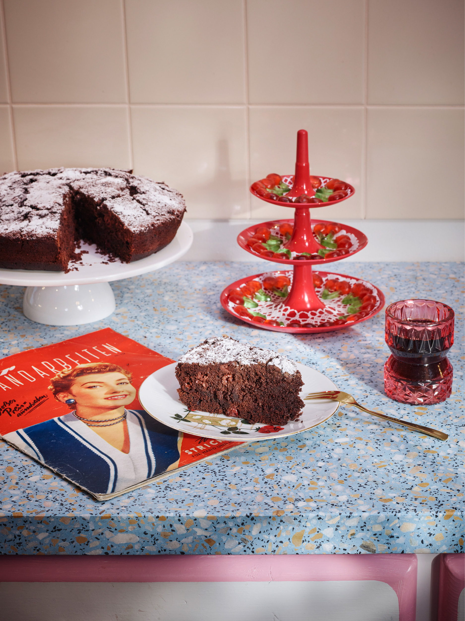 Schoko-Kirsch-Kuchen