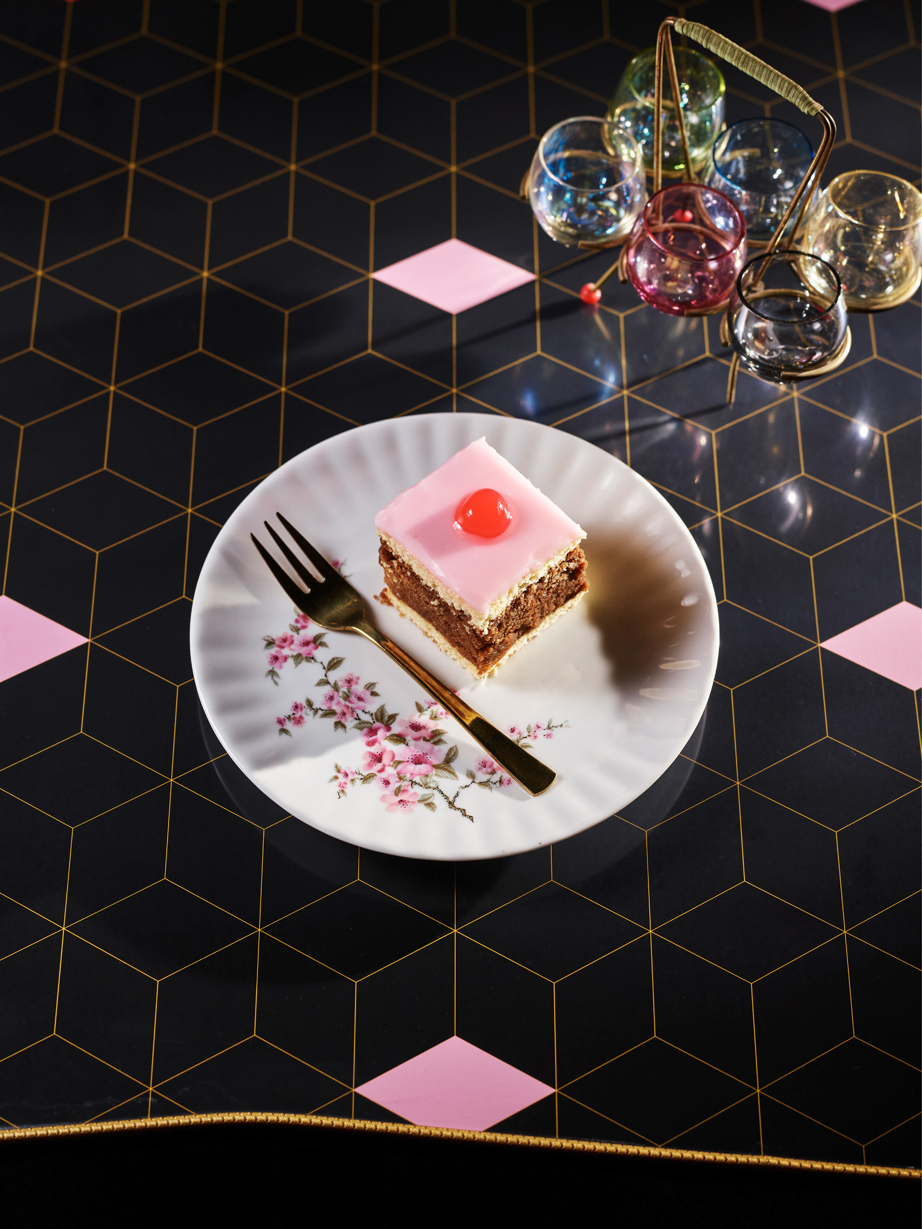 Punschkrapferl (Viennese Punch Cakes)