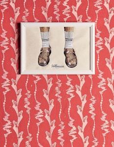 Stickbild “Socken & Sandalen”