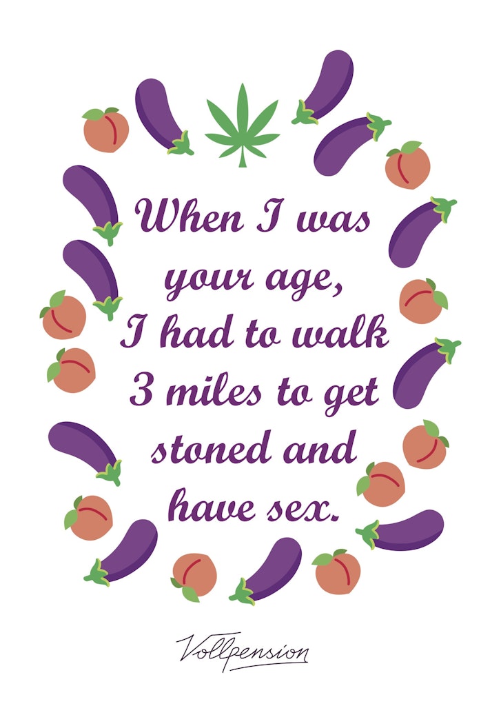 Poster “When I was your age…”