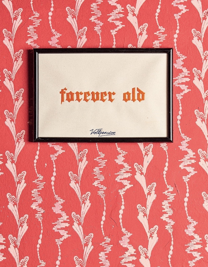 Stickbild “forever old”