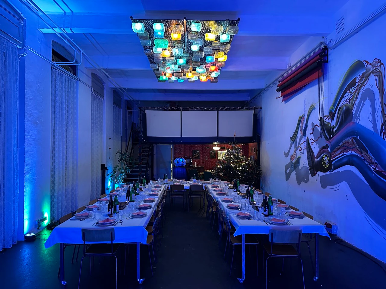Weihnachtsfeier im Vollpension Studio