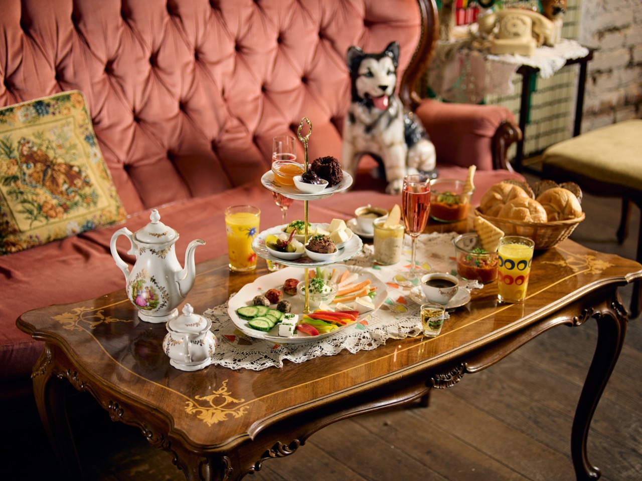 Vegan breakfast for two at the Vollpension generation café in Vienna