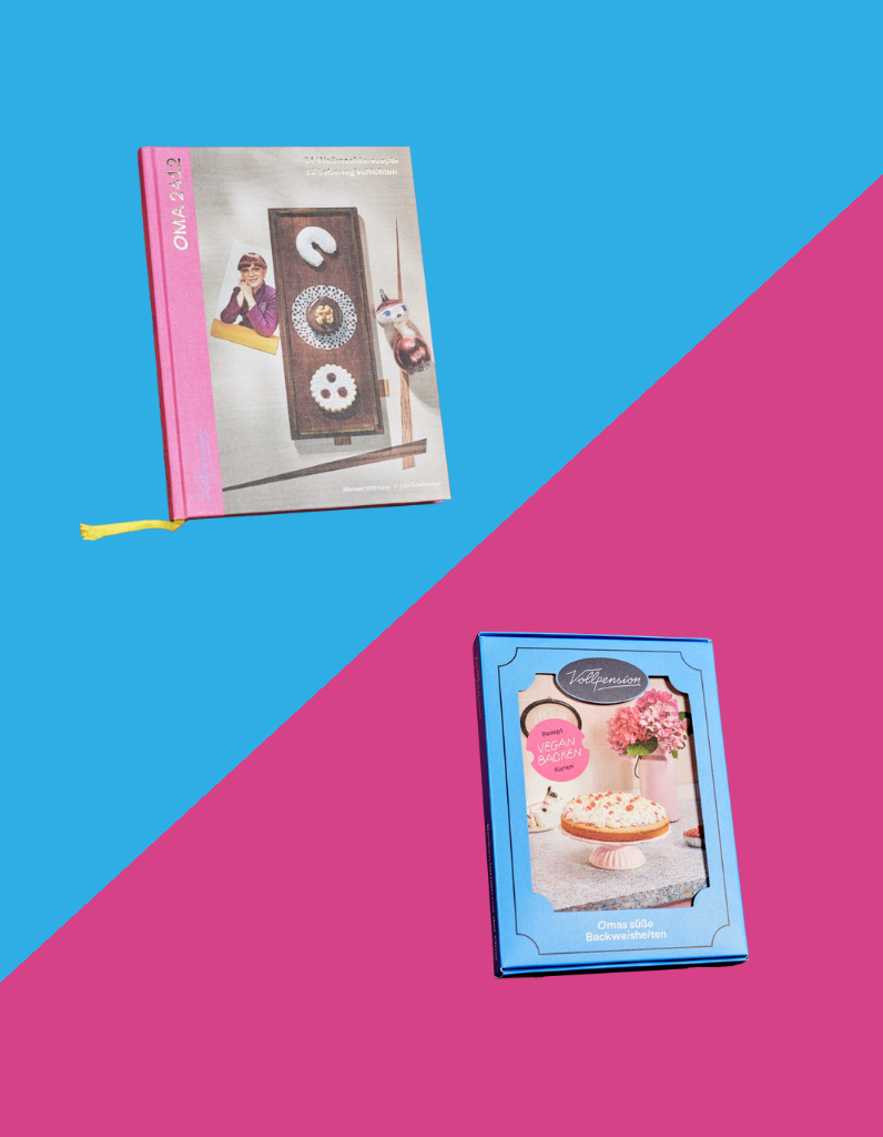OMA2412 Backbuch & Rezeptkartenbox “Vegan Backen!