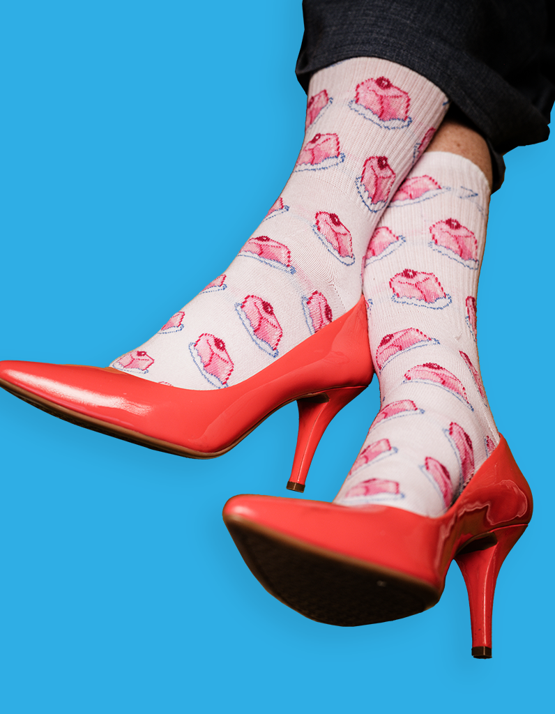 Socken “Punschkrapferl”