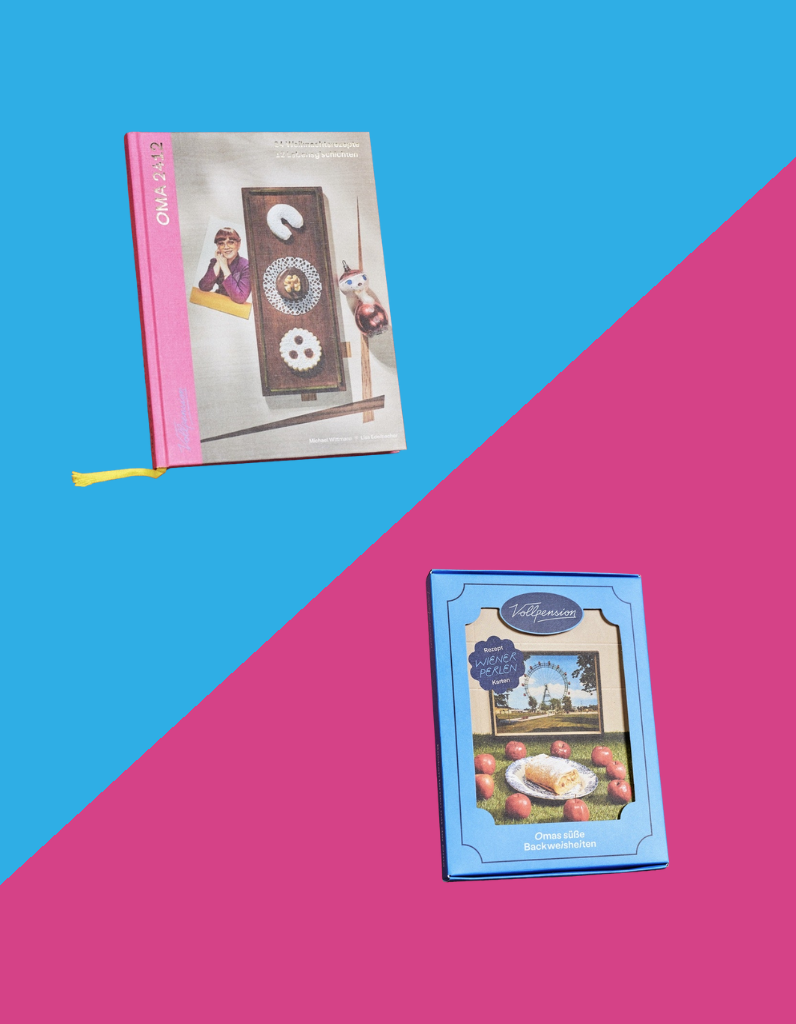 OMA2412 Backbuch & Rezeptkartenbox “Perlen der Wiener Mehlspeiskunst”