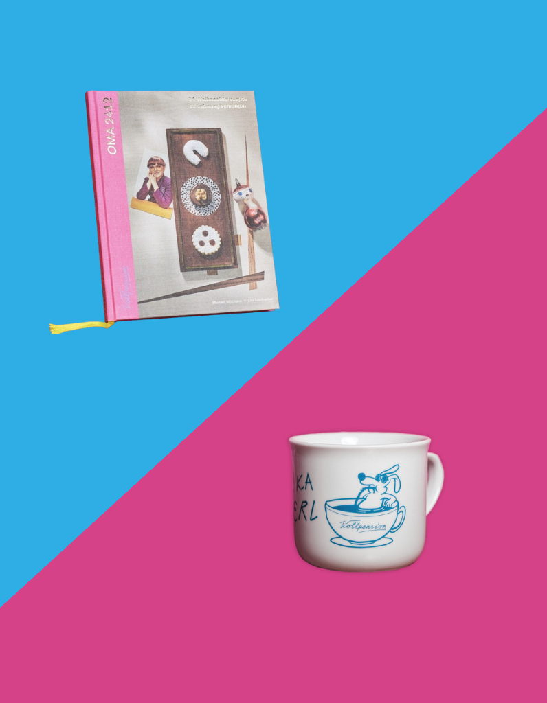 OMA2412 Backbuch & Häferl „Sei ka Häferl