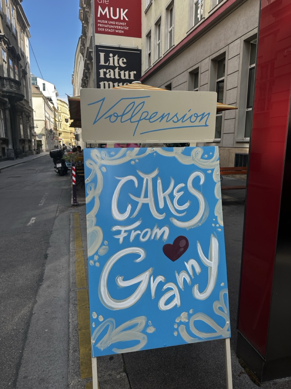 Vollpension in der Johannesgasse im 1. Bezirk