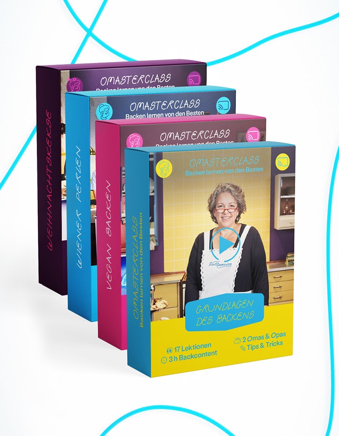 Bundle: OMAsterclasses + Grundlagen des Backens