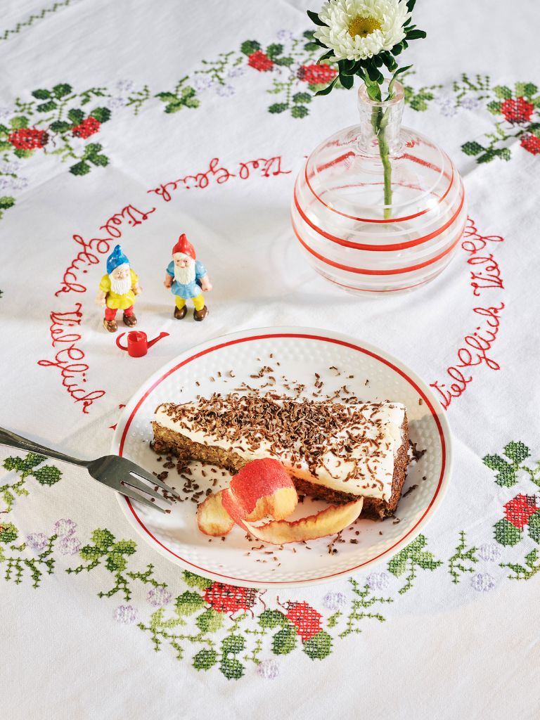 Apfel-Haselnusstorte