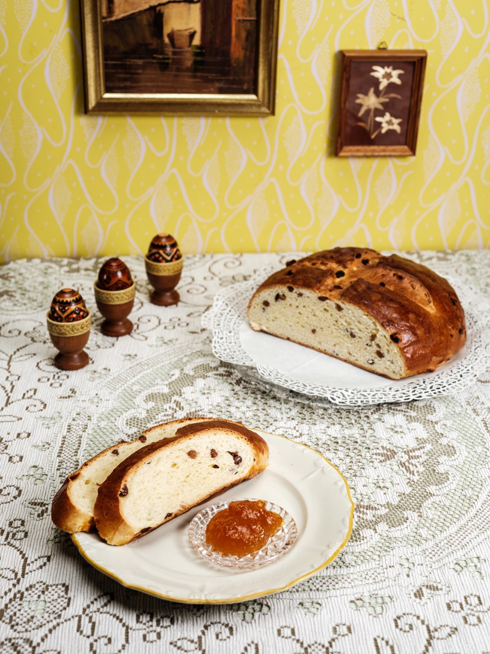 Osterbrot aus dem Rezeptbuch der Vollpension Backademie