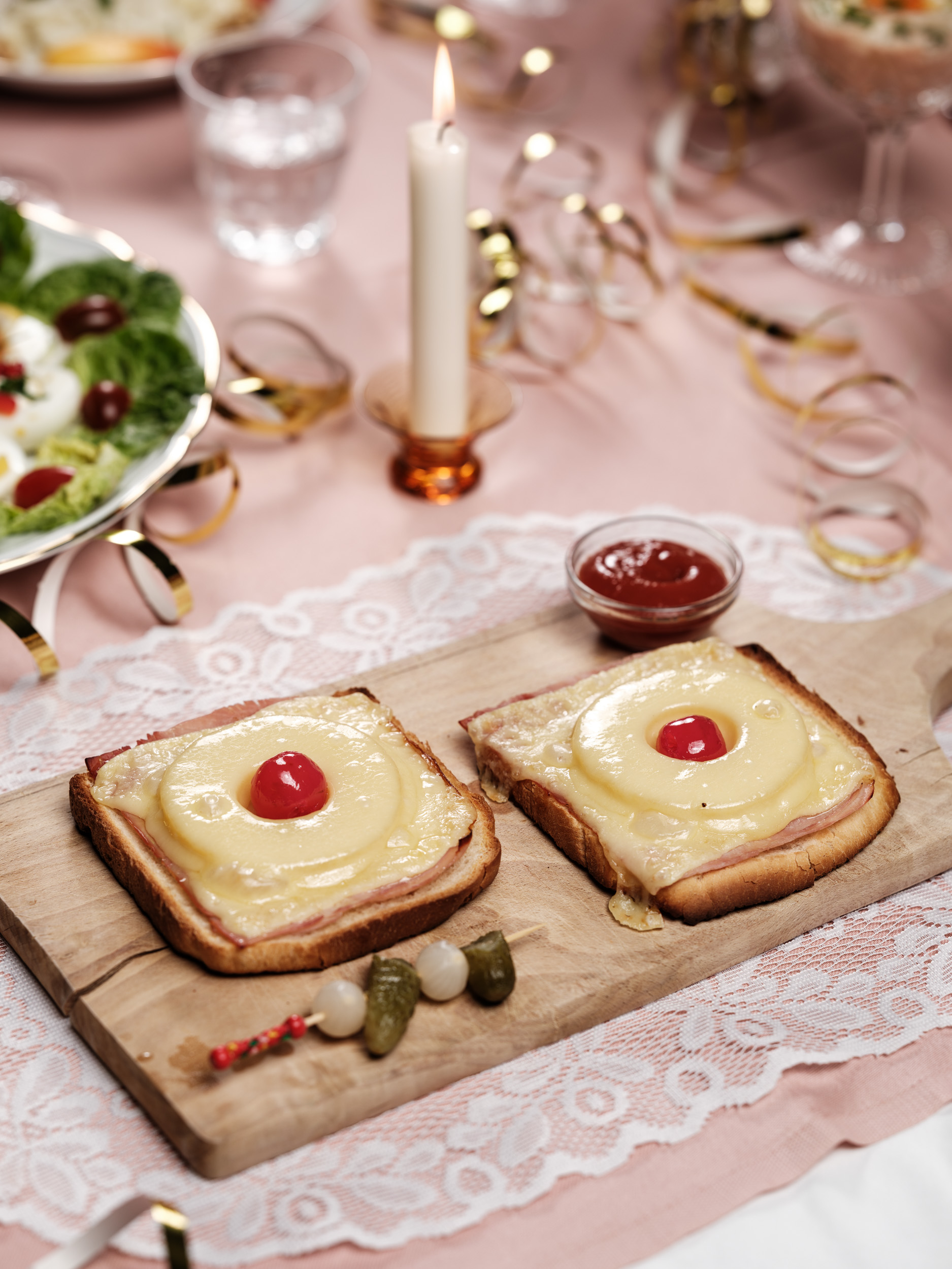Toast Hawaii aus dem Rezeptbuch der Vollpension Backademie