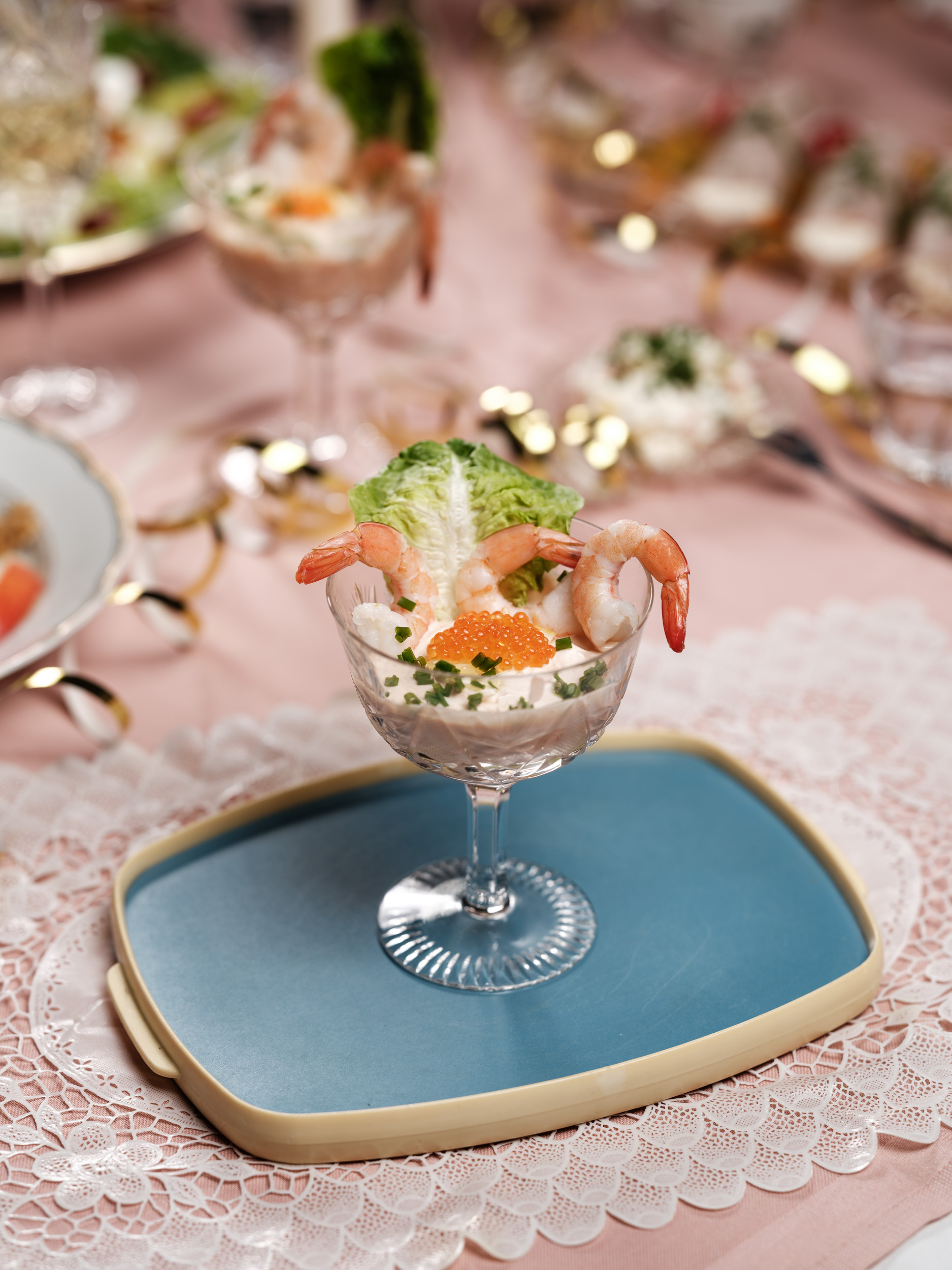 Shrimps Cocktail aus dem Rezeptbuch der Vollpension Backademie