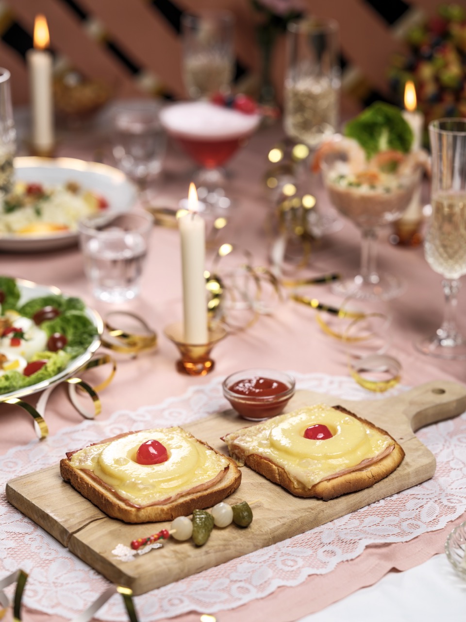 Toast Hawaii aus dem Rezeptbuch der Vollpension Backademie