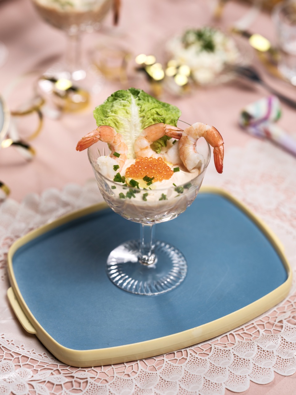 Shrimps Cocktail aus dem Rezeptbuch der Vollpension Backademie